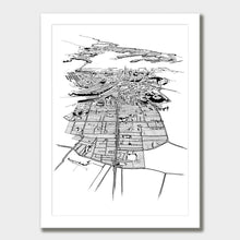 Load image into Gallery viewer, Auckland Art Print White Classic Frame

