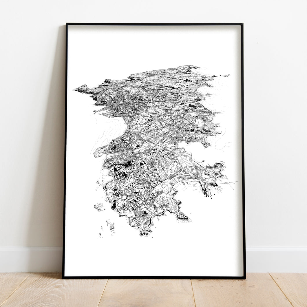 GUERNSEY ART PRINT