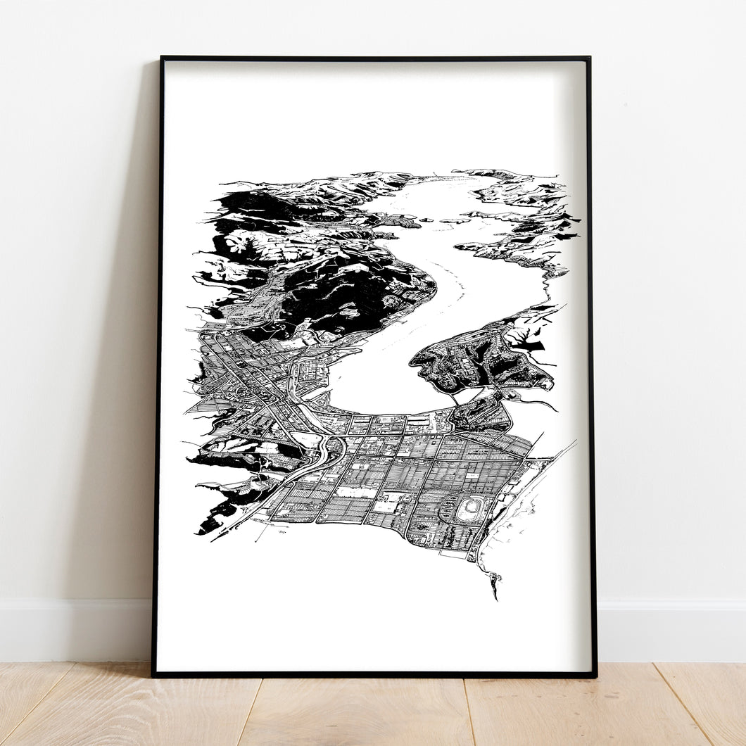 DUNEDIN ART PRINT