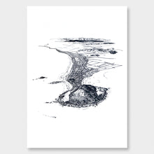 Load image into Gallery viewer, Mt Maunganui Art Print Unframed
