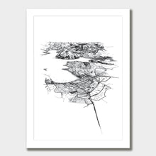 Load image into Gallery viewer, Wanaka Art Print White Classic Frame
